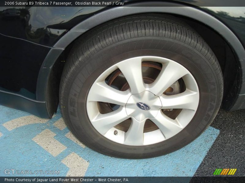 Obsidian Black Pearl / Gray 2006 Subaru B9 Tribeca 7 Passenger