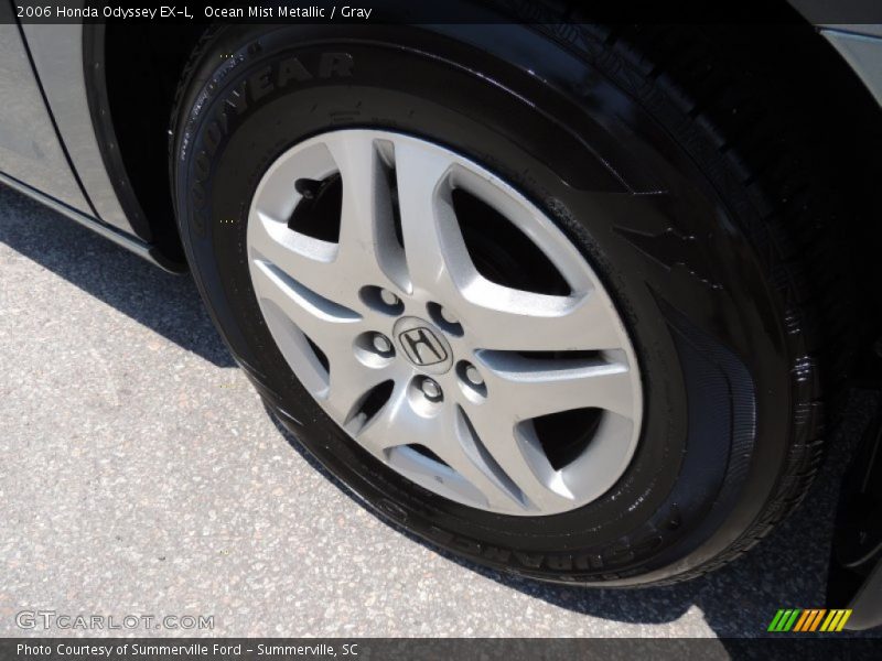 Ocean Mist Metallic / Gray 2006 Honda Odyssey EX-L