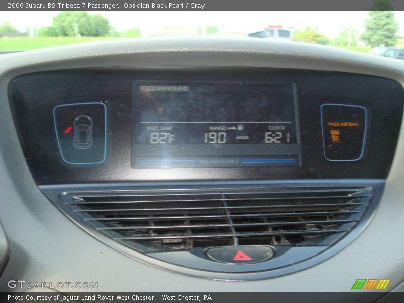 Obsidian Black Pearl / Gray 2006 Subaru B9 Tribeca 7 Passenger