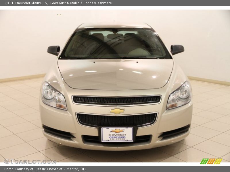Gold Mist Metallic / Cocoa/Cashmere 2011 Chevrolet Malibu LS