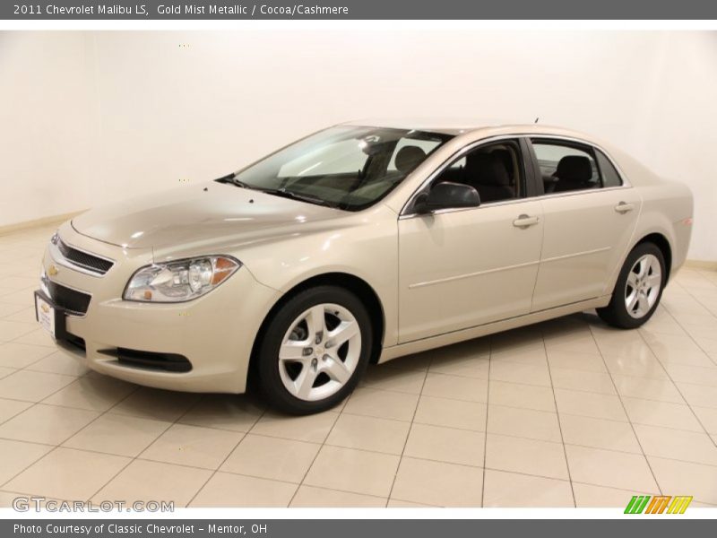 Gold Mist Metallic / Cocoa/Cashmere 2011 Chevrolet Malibu LS