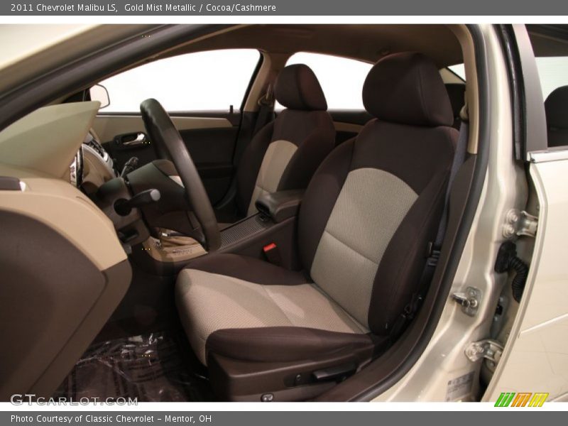 Gold Mist Metallic / Cocoa/Cashmere 2011 Chevrolet Malibu LS