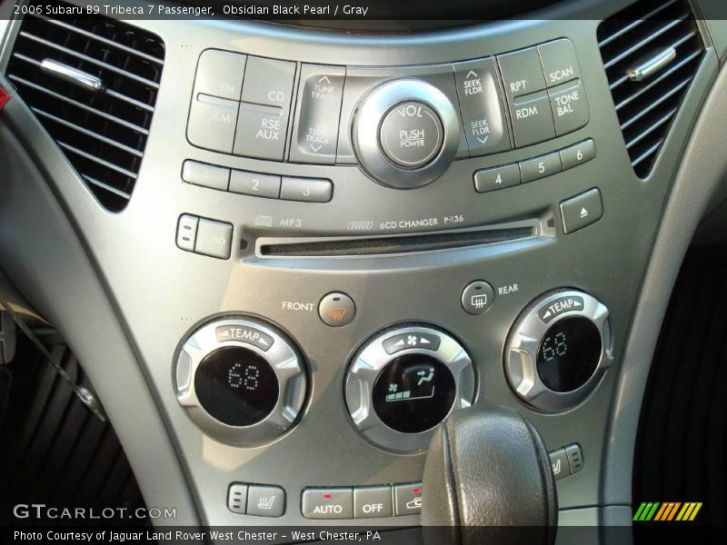 Obsidian Black Pearl / Gray 2006 Subaru B9 Tribeca 7 Passenger