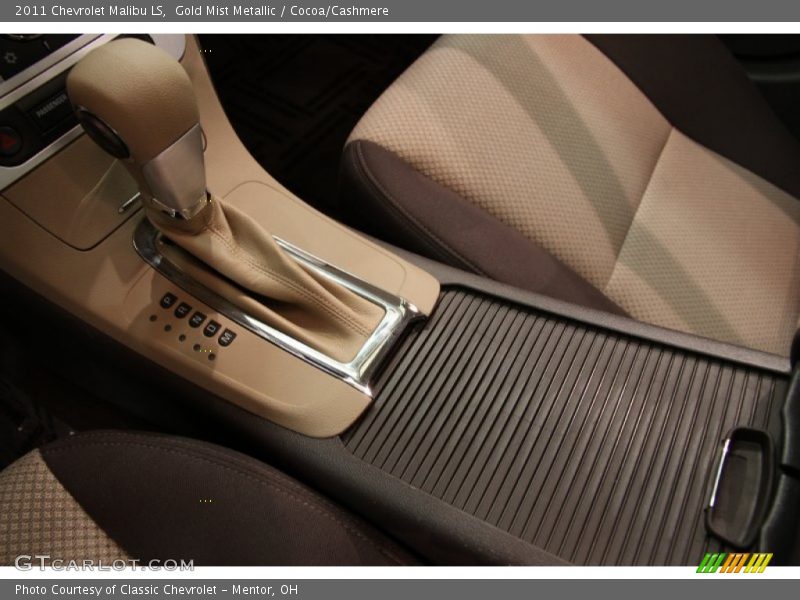 Gold Mist Metallic / Cocoa/Cashmere 2011 Chevrolet Malibu LS