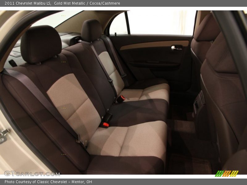 Gold Mist Metallic / Cocoa/Cashmere 2011 Chevrolet Malibu LS