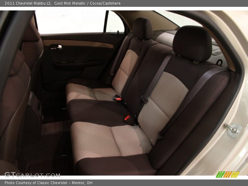 Gold Mist Metallic / Cocoa/Cashmere 2011 Chevrolet Malibu LS