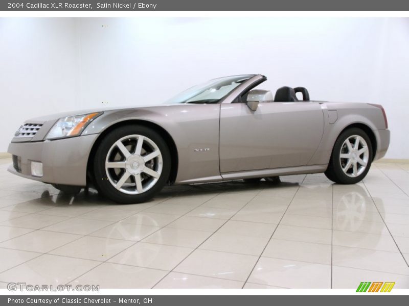 Satin Nickel / Ebony 2004 Cadillac XLR Roadster