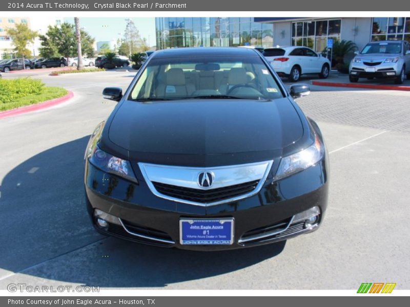 Crystal Black Pearl / Parchment 2014 Acura TL Technology