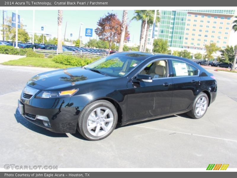 Crystal Black Pearl / Parchment 2014 Acura TL Technology