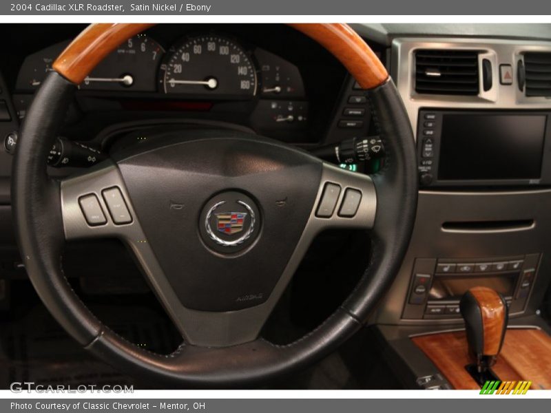 Satin Nickel / Ebony 2004 Cadillac XLR Roadster