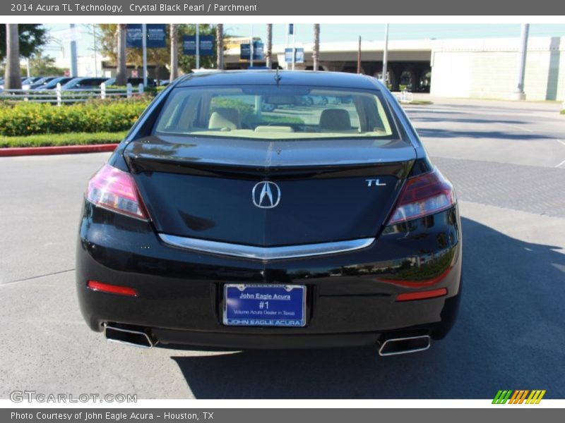 Crystal Black Pearl / Parchment 2014 Acura TL Technology
