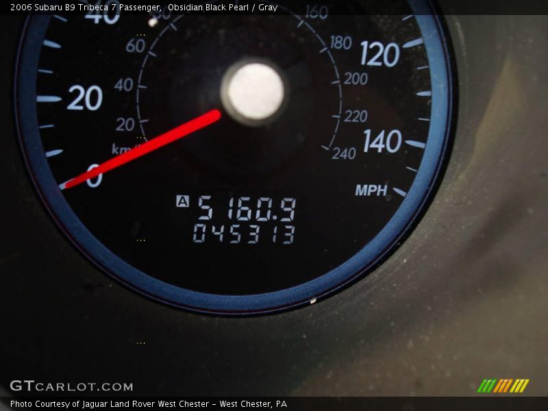 Obsidian Black Pearl / Gray 2006 Subaru B9 Tribeca 7 Passenger