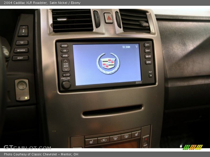 Satin Nickel / Ebony 2004 Cadillac XLR Roadster