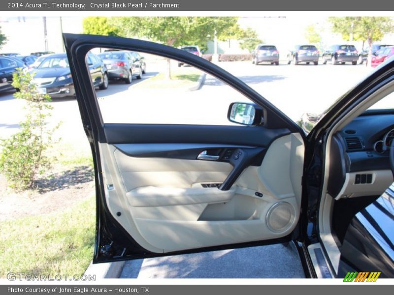 Crystal Black Pearl / Parchment 2014 Acura TL Technology