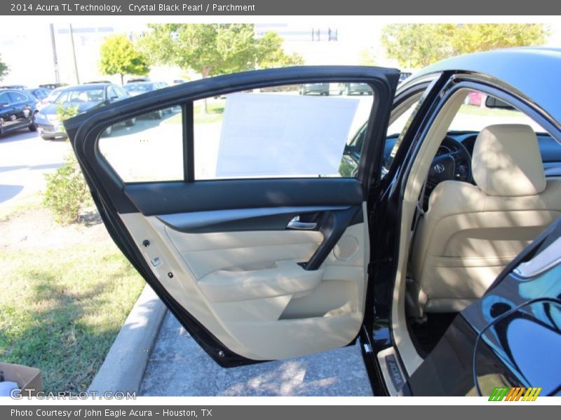 Crystal Black Pearl / Parchment 2014 Acura TL Technology
