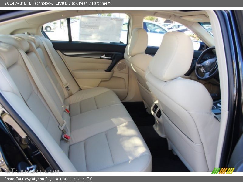 Crystal Black Pearl / Parchment 2014 Acura TL Technology