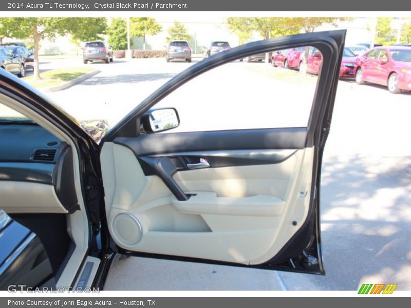 Crystal Black Pearl / Parchment 2014 Acura TL Technology