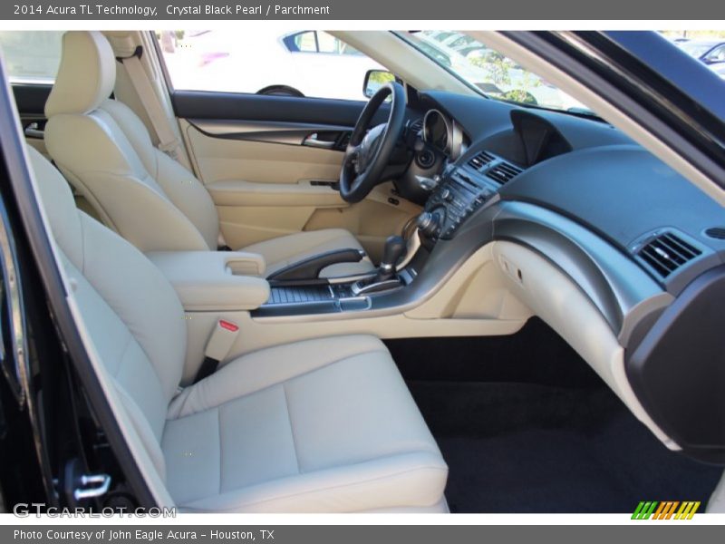 Crystal Black Pearl / Parchment 2014 Acura TL Technology