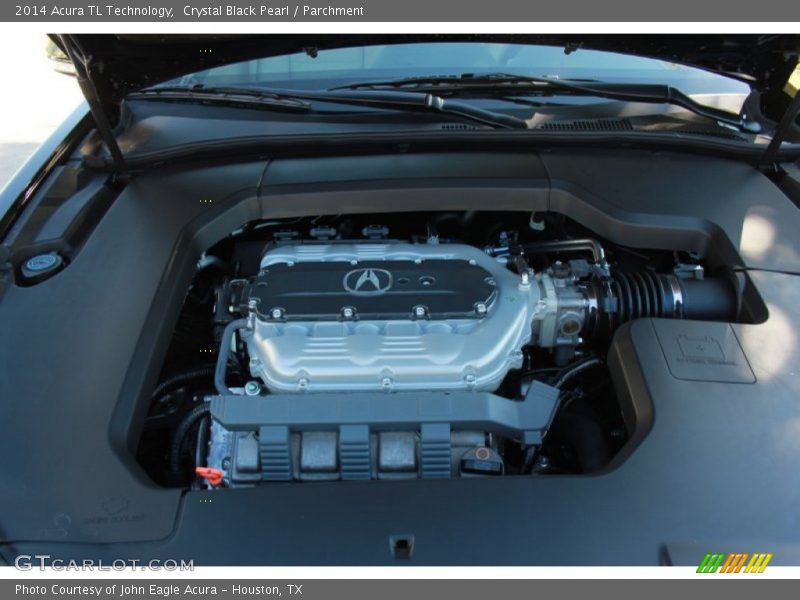 Crystal Black Pearl / Parchment 2014 Acura TL Technology
