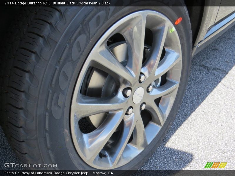 Brilliant Black Crystal Pearl / Black 2014 Dodge Durango R/T