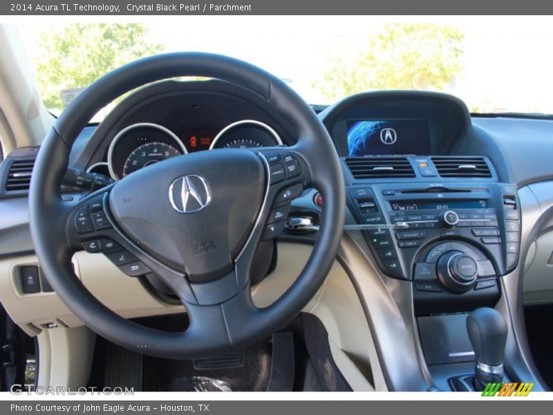 Crystal Black Pearl / Parchment 2014 Acura TL Technology