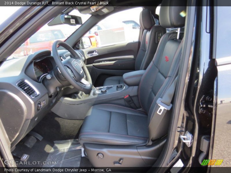 Brilliant Black Crystal Pearl / Black 2014 Dodge Durango R/T