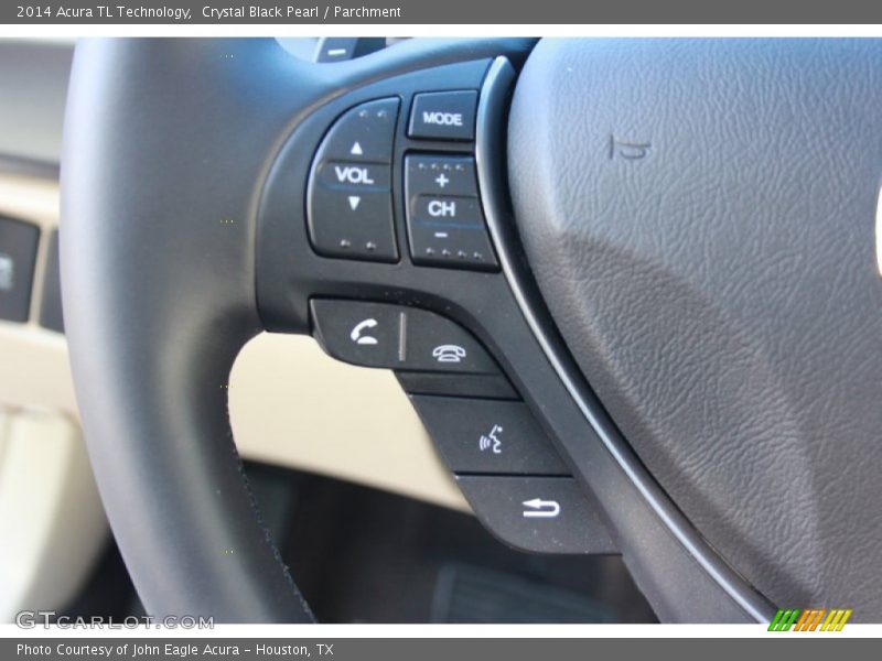 Crystal Black Pearl / Parchment 2014 Acura TL Technology