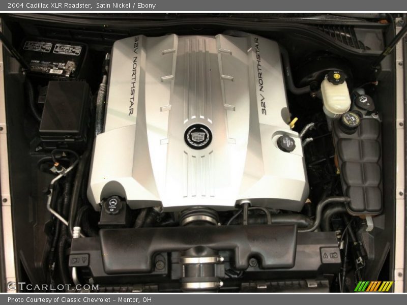 Satin Nickel / Ebony 2004 Cadillac XLR Roadster