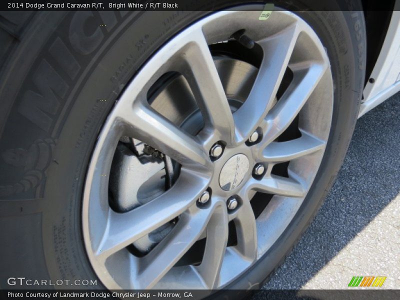 Bright White / R/T Black 2014 Dodge Grand Caravan R/T