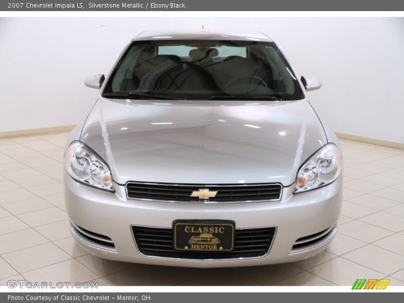 Silverstone Metallic / Ebony Black 2007 Chevrolet Impala LS