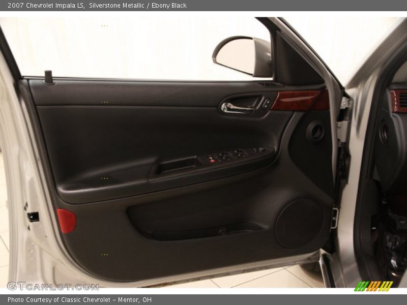 Silverstone Metallic / Ebony Black 2007 Chevrolet Impala LS