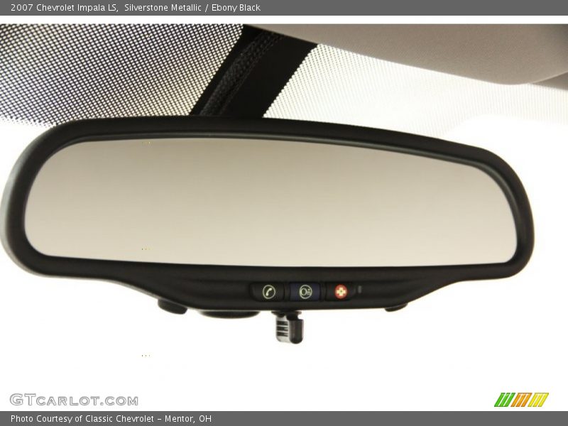 Silverstone Metallic / Ebony Black 2007 Chevrolet Impala LS