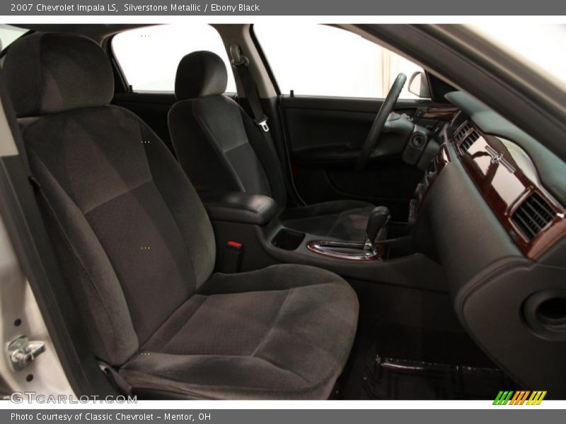 Silverstone Metallic / Ebony Black 2007 Chevrolet Impala LS