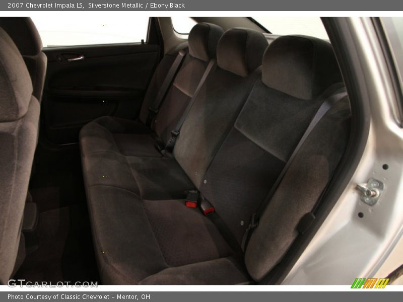 Silverstone Metallic / Ebony Black 2007 Chevrolet Impala LS