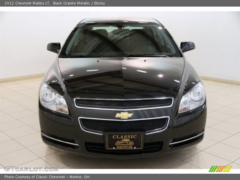 Black Granite Metallic / Ebony 2012 Chevrolet Malibu LT