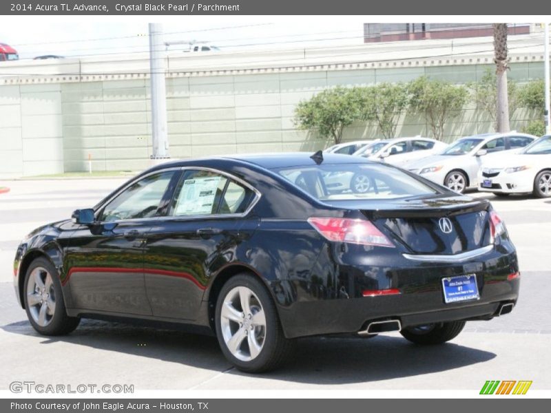 Crystal Black Pearl / Parchment 2014 Acura TL Advance