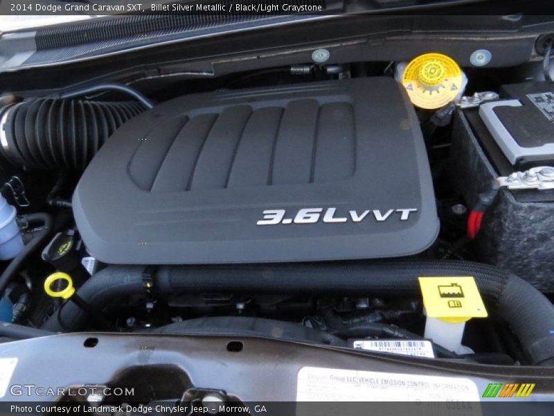 Billet Silver Metallic / Black/Light Graystone 2014 Dodge Grand Caravan SXT