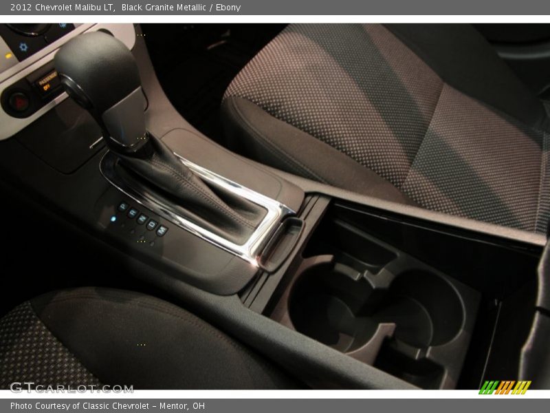 Black Granite Metallic / Ebony 2012 Chevrolet Malibu LT