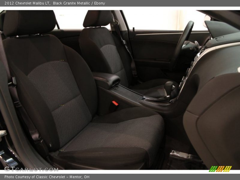 Black Granite Metallic / Ebony 2012 Chevrolet Malibu LT