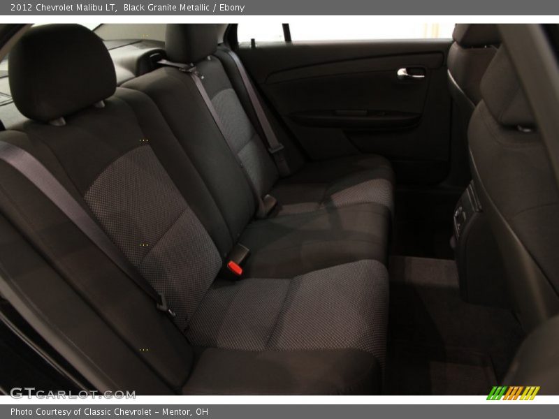 Black Granite Metallic / Ebony 2012 Chevrolet Malibu LT