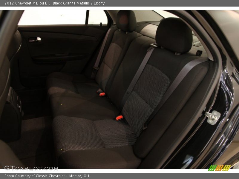 Black Granite Metallic / Ebony 2012 Chevrolet Malibu LT