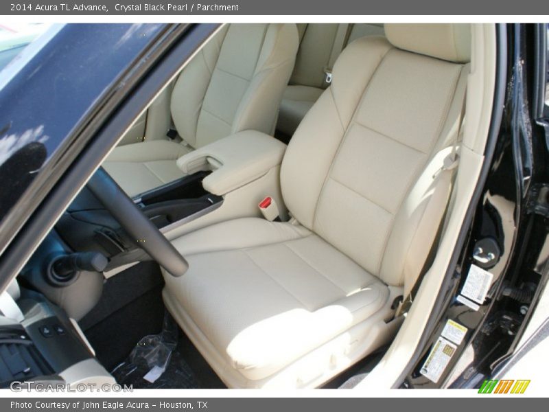 Crystal Black Pearl / Parchment 2014 Acura TL Advance