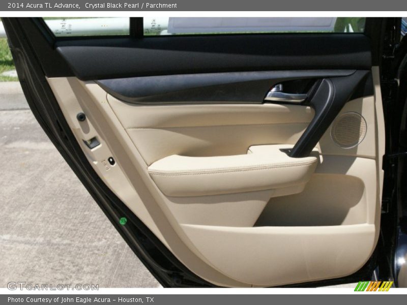 Crystal Black Pearl / Parchment 2014 Acura TL Advance