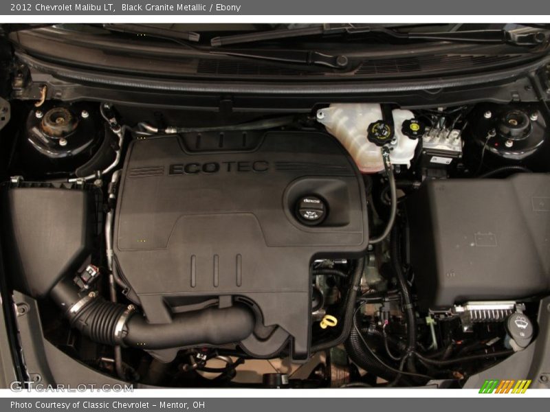 Black Granite Metallic / Ebony 2012 Chevrolet Malibu LT