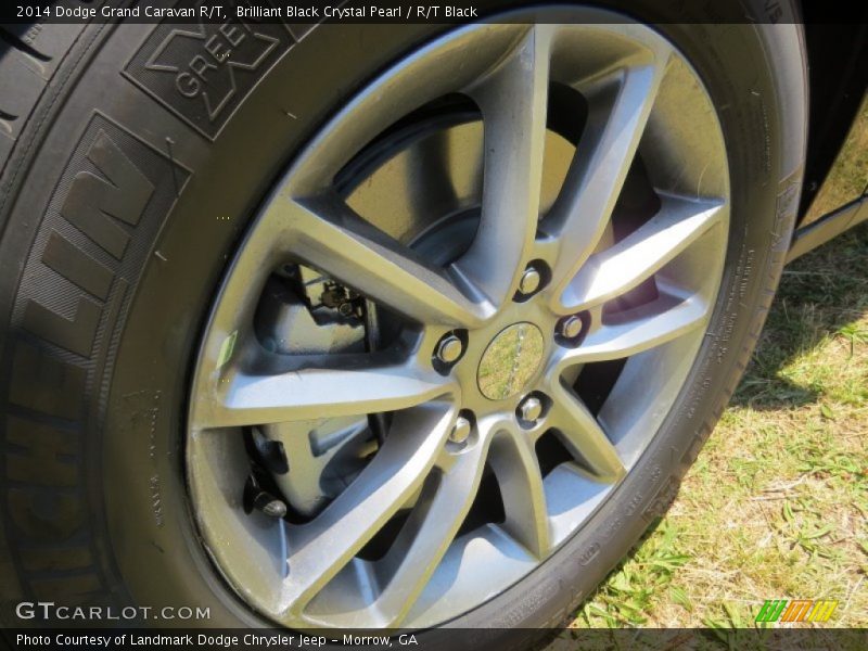 Brilliant Black Crystal Pearl / R/T Black 2014 Dodge Grand Caravan R/T