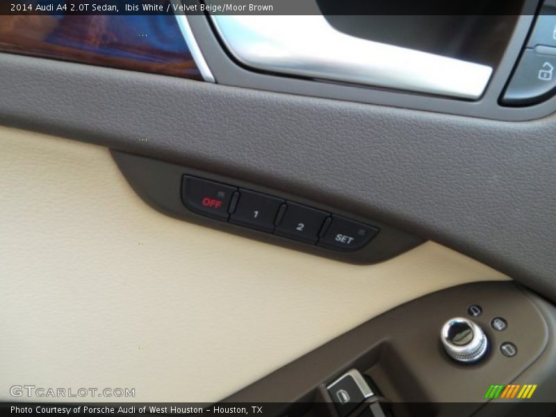 Ibis White / Velvet Beige/Moor Brown 2014 Audi A4 2.0T Sedan