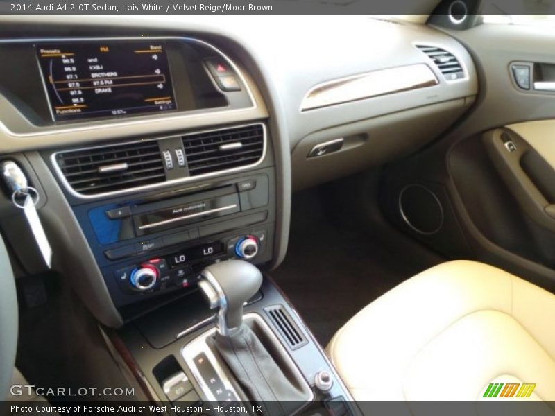 Ibis White / Velvet Beige/Moor Brown 2014 Audi A4 2.0T Sedan