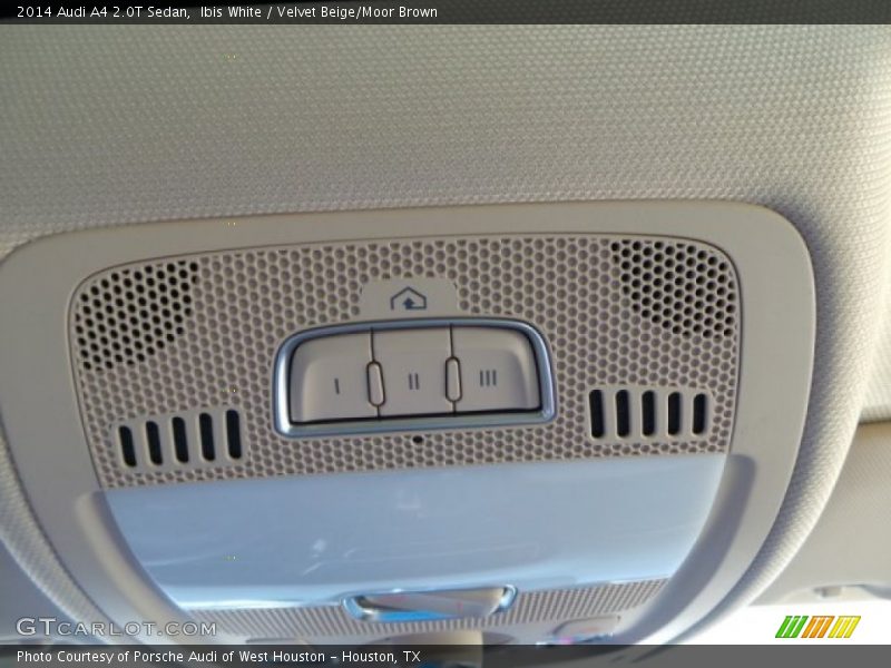 Ibis White / Velvet Beige/Moor Brown 2014 Audi A4 2.0T Sedan