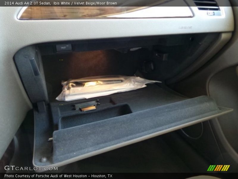 Ibis White / Velvet Beige/Moor Brown 2014 Audi A4 2.0T Sedan