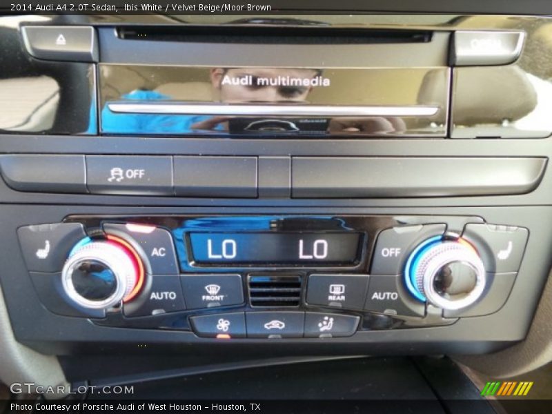 Ibis White / Velvet Beige/Moor Brown 2014 Audi A4 2.0T Sedan